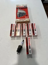 6 NOS Ford Motorcraft BSF92 Blue Ring Spark Plugs 1960’s 1970’s