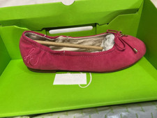 Sam Edelman Girls Felicia Kids Ballet Flat Pink Suede size 2