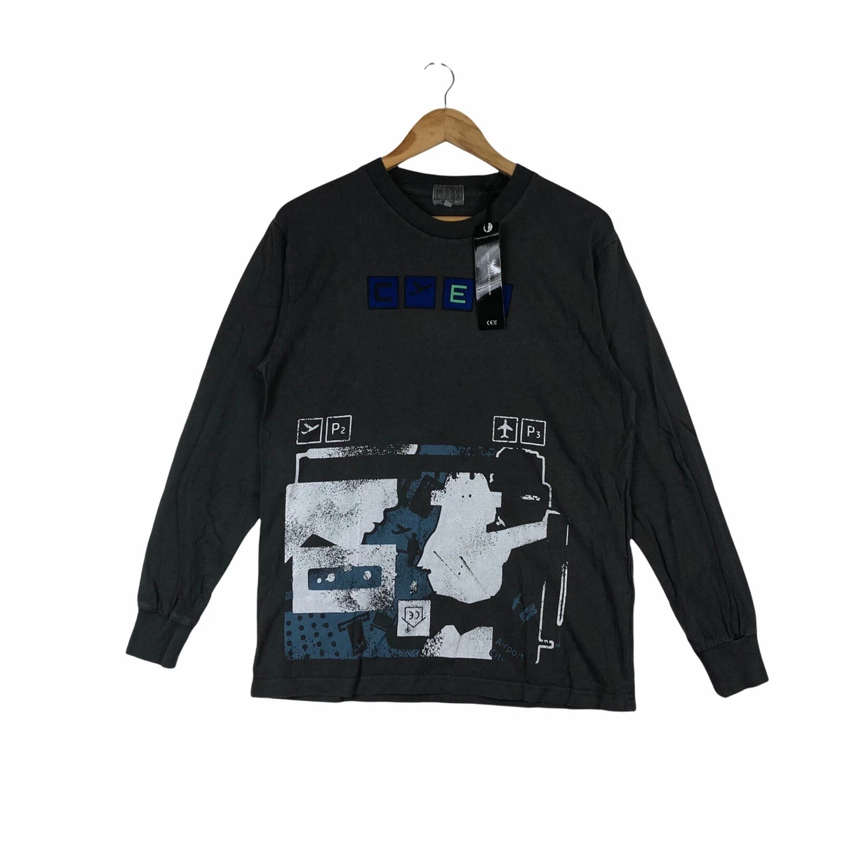 CAV EMPT CAVEMPT C.E. MADE IN ITALY ARTS SHOW AIRPORT PLANE T-SHIRTS