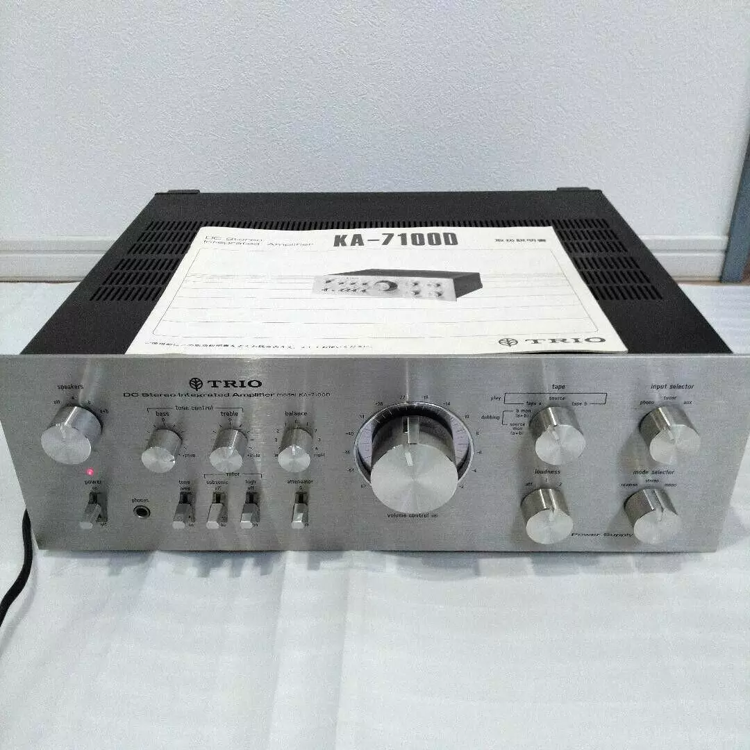 TRIO KA-7100D 旨く TRIO KA-7100D 旨く