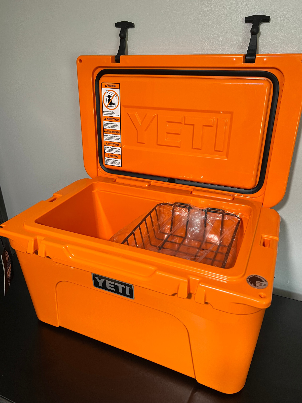 YETI KING CRAB ORANGE KCO COOLER TUNDRA 45 NWT Limited Edition eBay