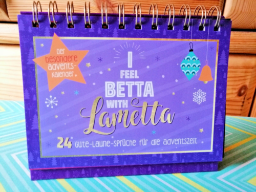 I feel betta with Lametta 24 Gute-Laune-Sprüche für die Adventszeit   Deutsch - Bild 1 von 2