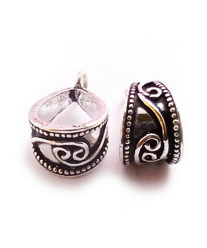 Lot De 20 Broches Tête Bali - 3 Pouces (76mm) - Plaqué Argent - Fait Main - Neuf