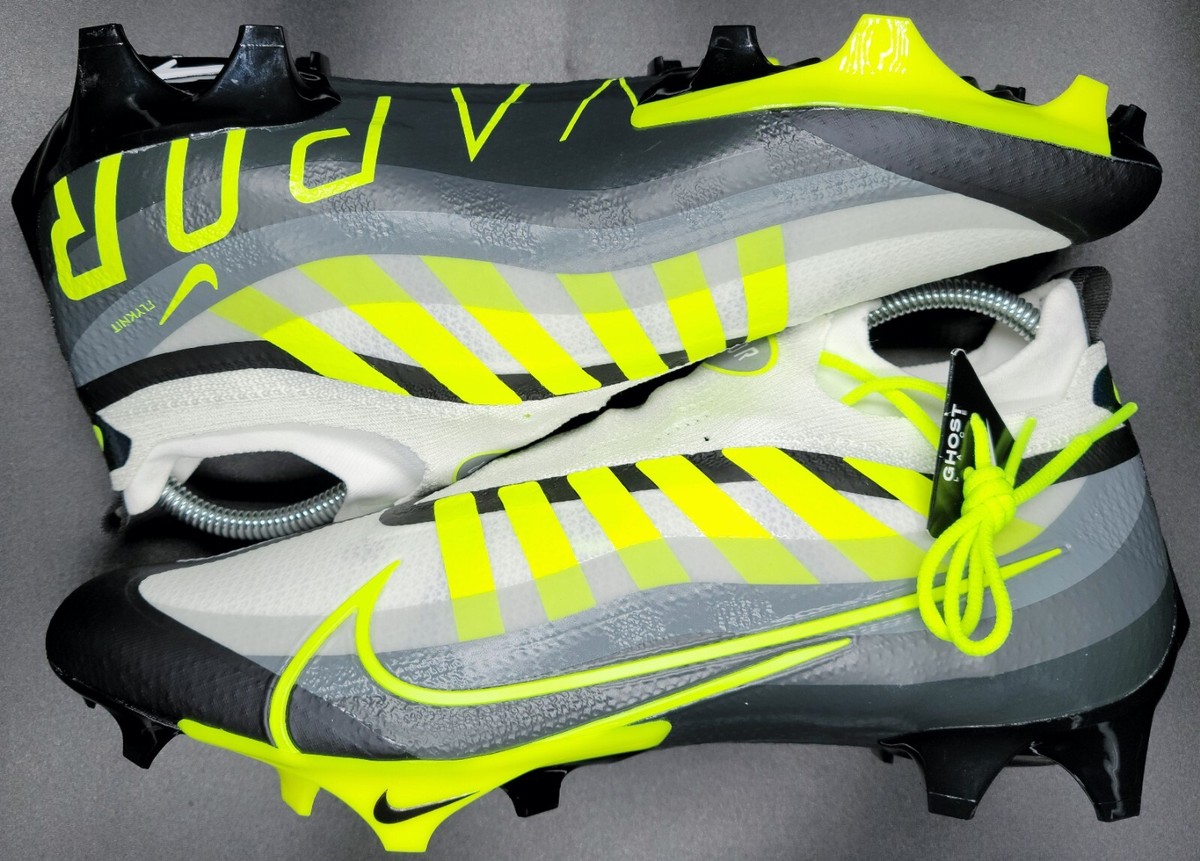 Nike Vapor Edge Elite 360 Flyknit Football Cleats Volt Men display picture 3