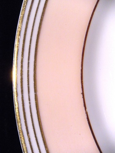 Vintage PORCELAINES PALLAS Art Deco Pink & Gold China from Limoges, France - Picture 4 of 102