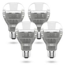 4 Pack 200W Equivalent LED Light Bulb 2200lm A21 5000K 16W Home Energy Saving