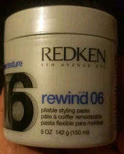 Redken Rewind 06 Texture Pliable Styling Paste, Medium Control (5 oz)