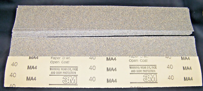3M Paper Sanding Sheets 346U, 2-3/4 in x 17-1/2 in 40D 02138