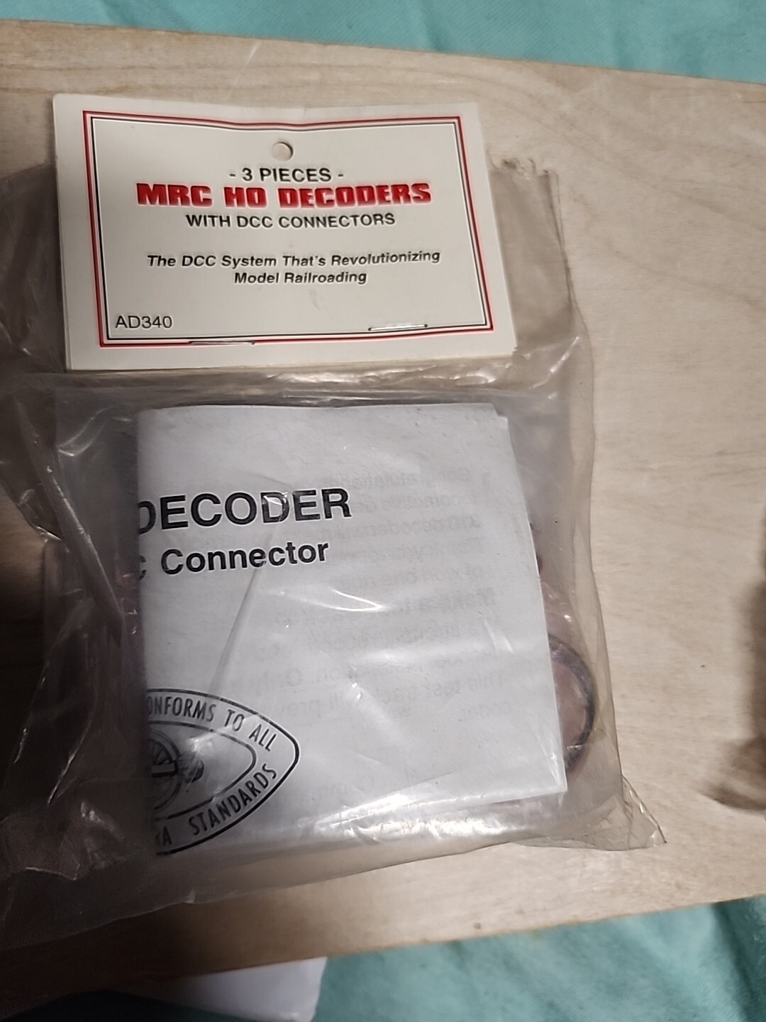 3 MRC HO Scale DECODERS with DECODER Connecters | eBay