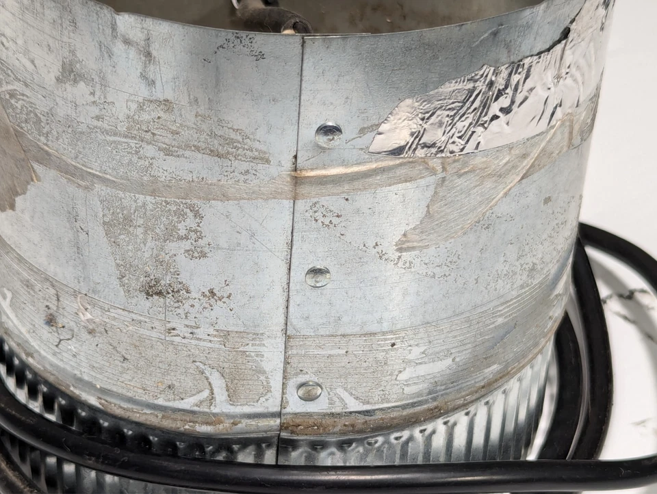 Ventilador amplificador de aire por conducto en línea Suncourt DB206C, 120VAC, 60Hz, 0.4A como en la foto Foto 4 de 4