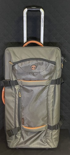 Timberland Cordura 30” Rolling Upright Wheeled Large Duffle Suitcase - Picture 4 of 19