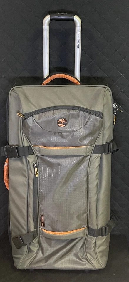 "Maleta de lona grande con ruedas verticales Timberland Cordura 30""" Foto 4 de 4