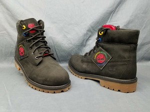 black timberland boots grade school