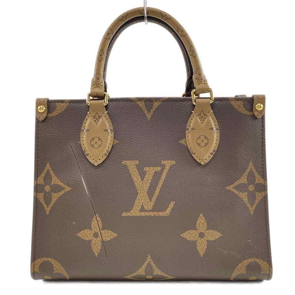Auth LOUIS VUITTON Onthego PM M46373 Monogram Monogram