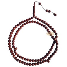 Tukish 99-bead Antique Colored 7-mm Genuine Hard Palm Seed Tasbih Sibha Subha