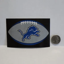2013 Detroit Lions NFL Lions Logo Football Peel-off  Sticker  #5 of 32