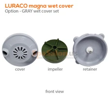 Luraco magnetic jet head cap cover pedicure spa massage chair disposable liners