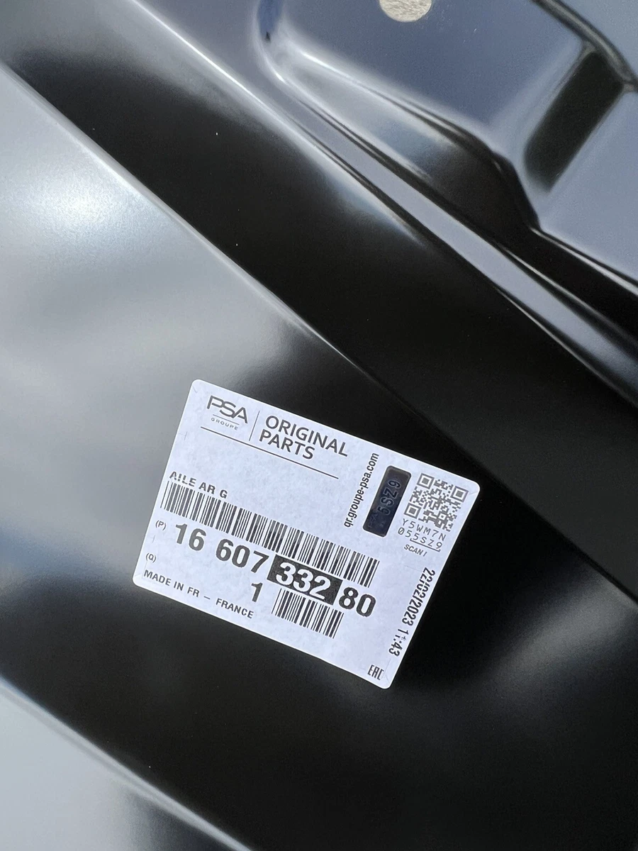 PEUGEOT 2008 2019-2023 REAR QUARTER PANEL CUT PASSENGER SIDE 