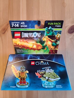 LEGO Dimensions Legends of Chima Cragger Fun Pack - 71223 - Sealed - New