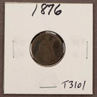 1876 10c Seated Liberty Silver Dime - Value Coin - SKU-T3101