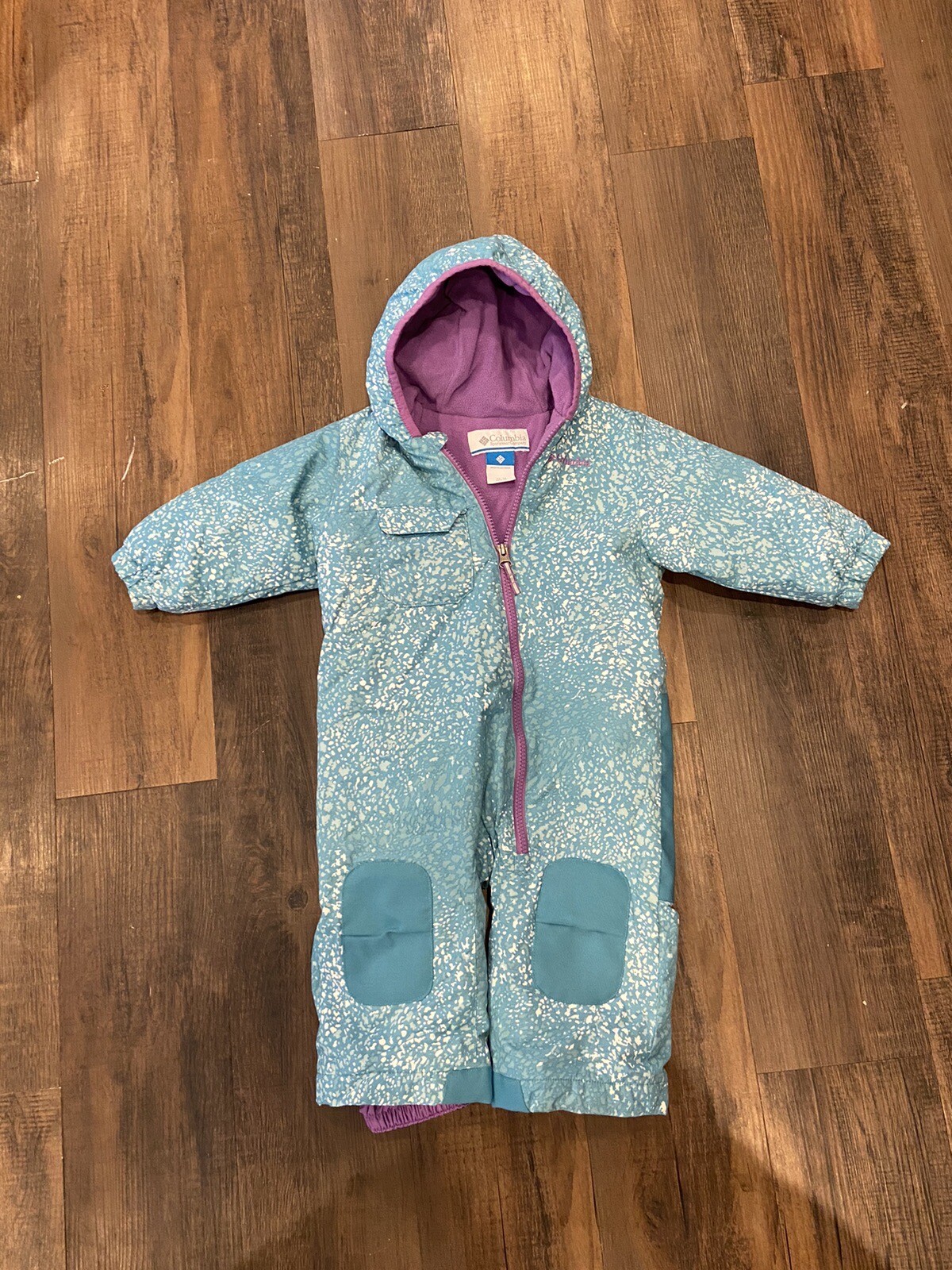Columbia Baby Snowsuit Toddler 1218 Month Hooded One Piece eBay