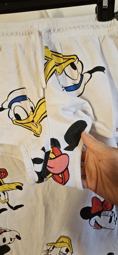 Disney Mickey&Friends Girl Large T-shirt and Medium shorts matching set Cotton - Picture 10 of 11