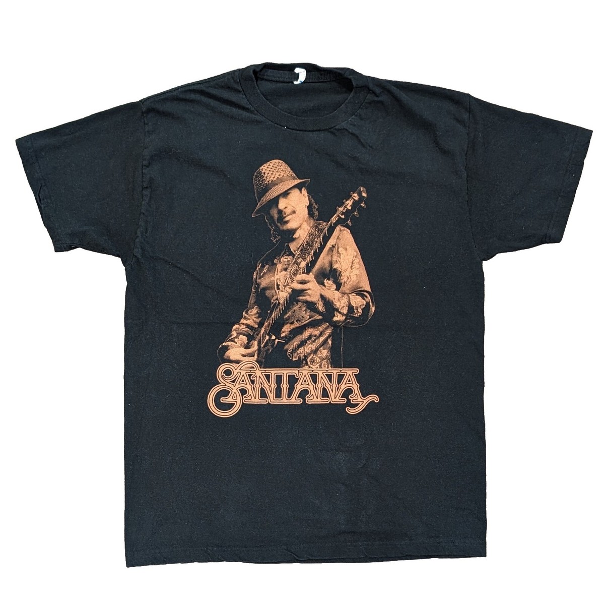 Carlos Santana retro rock t-shirt - SIZE XL | eBay