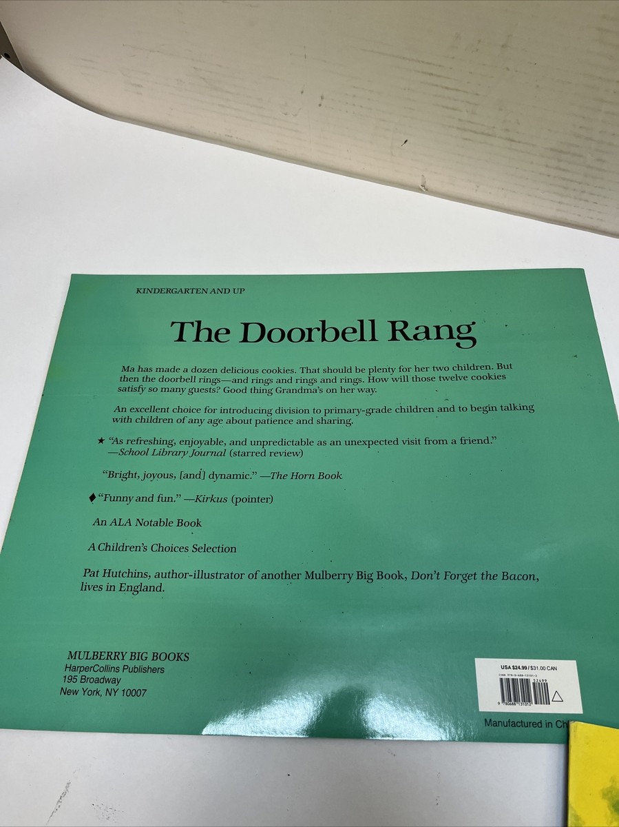 The Doorbell Rang Big Book (Mulberry Big Book) - Paperback - VERY