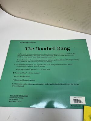 The Doorbell Rang Big Book (Mulberry Big Book) - Paperback - VERY