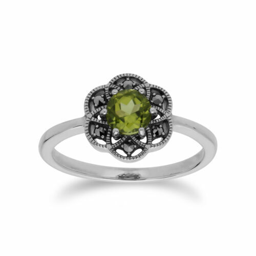 Broche Ancienne En Argent 800 - Forme Nœud Avec Marcassites - Bon état D'usage
