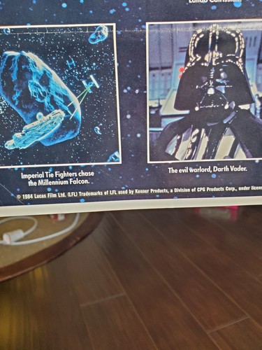 Star Wars Poster 1984 George Lucas Original Folded Vintage 22x17 - Picture 10 of 10