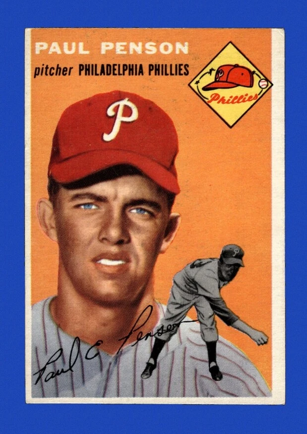 Paul Penson trading card