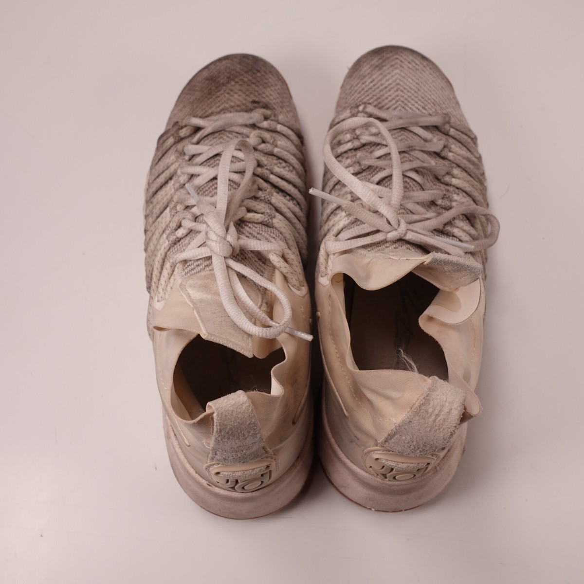 Nike KD 9 Zoom White Gray Gum Sole Men display picture 1