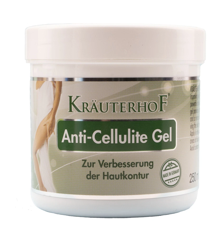 Anti Cellulite Gel Kräuterhof Massage Creme Hautpflege Orangenhaut Body 250 ml