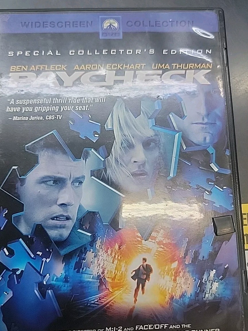 (未使用･未開封品)Test Pilots: Pushing the Envelope [DVD] Paycheck (DVD, Full screen) Ben Affleck Uma Thurman Action