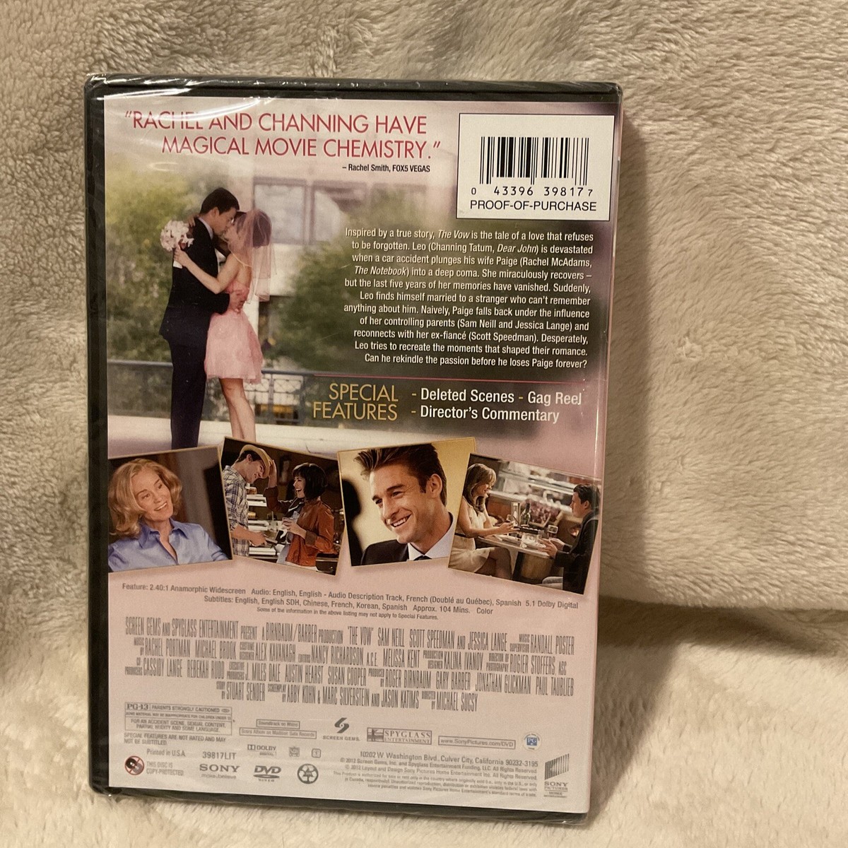 The Vow Rachel McAdams and Channing Tatum (+ UltraViolet Digital