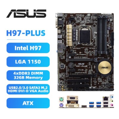 マザーボード Core i5-4590 + ASUS H97-PLUS + DDR3 8GB s-l400.jpg