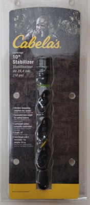 Cabela's Leverage 10'' Archery Stabilizer Hunting Bow Stabilizer