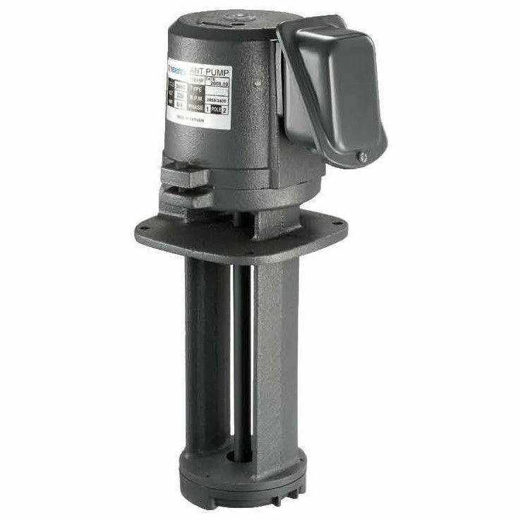 Vertex Coolant Pump 440 volt 3 Phase 1/8hp 100mm, 130mm, 150mm, 180mm Stem