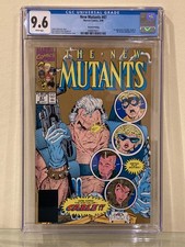 New Mutants 87 (1990) 2nd print ? Marvel Comics Copper Age key 1st Cable CGC 9.6