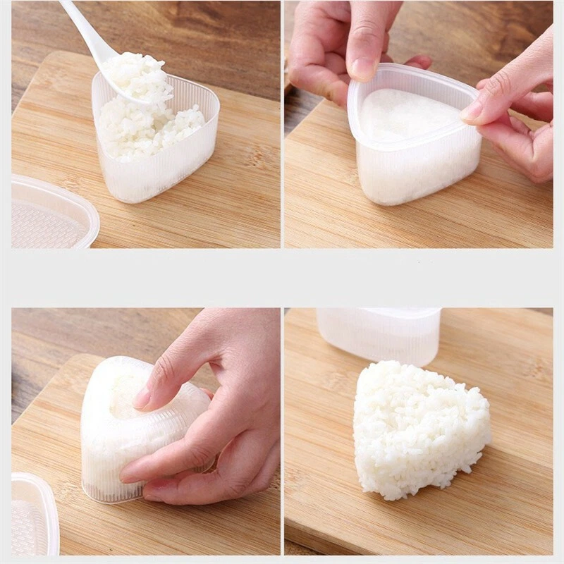 Onigiri Musubi Triangle Triangle Rice Mould Sushi Molds Rice Mold DIY Tools - Image 3 of 4
