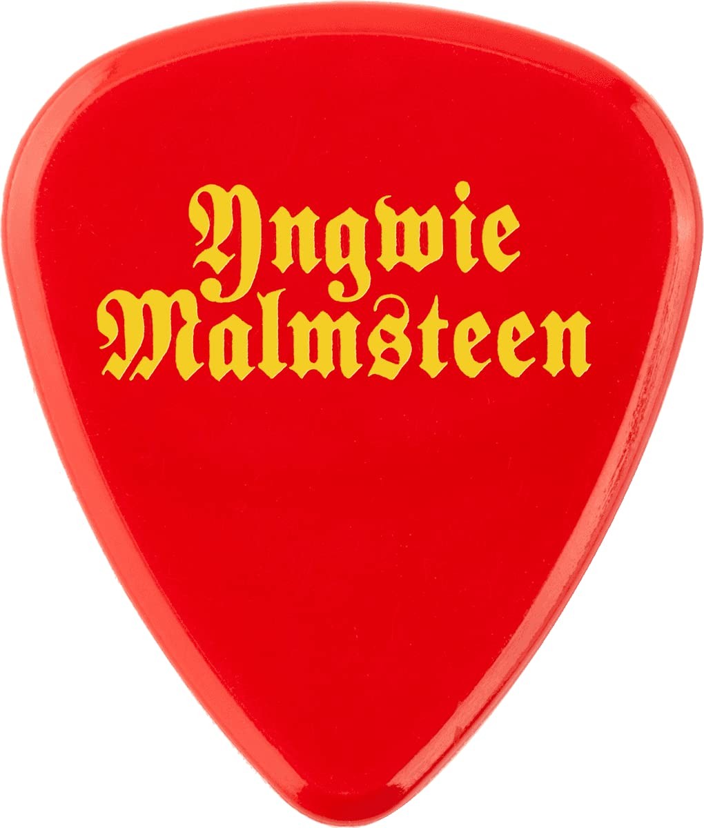 Médiators ADU YJMR02RD en sachet de 24 pièces rouge pour guitare