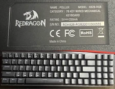 REDRAGON Pollux K628 RGB PRO Wired/2.4G/78 Keys Mechanical Gaming Keyboard