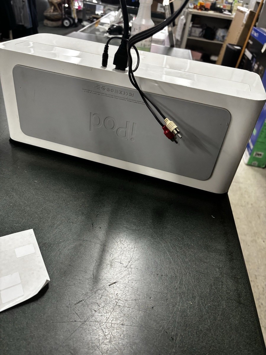 Apple iPod Hi-Fi Wired Speaker System - White (A1121) for sale