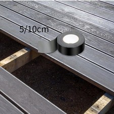 Joist Tape for Decking Deck Butyl Tape Self Sticky Sealant Black for Resistant
