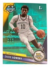 2024 Bowman U Chrome Zaide Lowery Aqua Refractor 1st Bowman /299 - #99