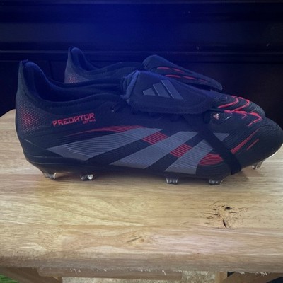 Adidas Predator Pro FT FG Black/Red Men's US 11 Medium (D)