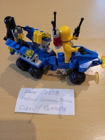 Vintage LEGO Classic Space, Lot 1557, 1558, 1580, 6801, 6822, 6823, 6827, 6849