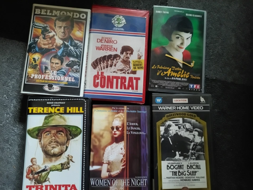 LOT K7 VHS - Photo 3/4