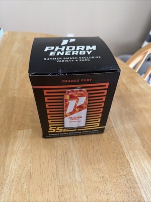 1st Phorm Energy Summer Smash Exclusive 4 Pack 16 oz Sealed Variety Pack